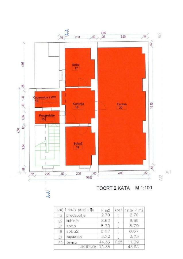 Apartment In Centre With Huge Terace Пула Екстериор снимка